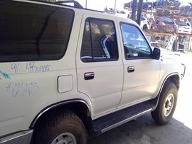 1991 TOYOTA 4RUNNER, WHITE, SR5 MODEL, 3.0, MT,   Z26425